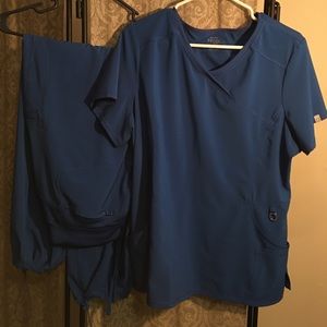 Cherokee Infinity Scrub Set XL Royal Blue